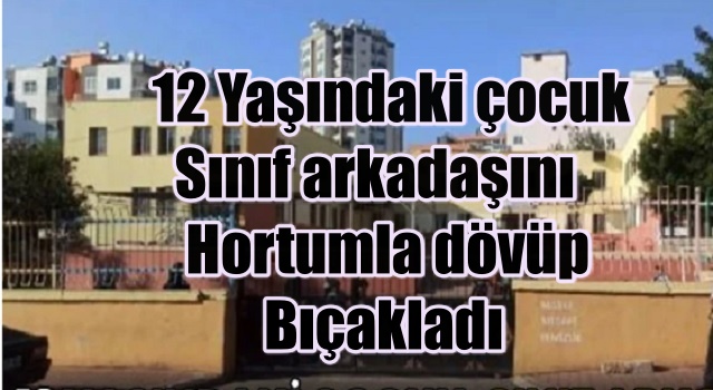 12 yaşındaki çocuk,okul arkadaşını öldürdü