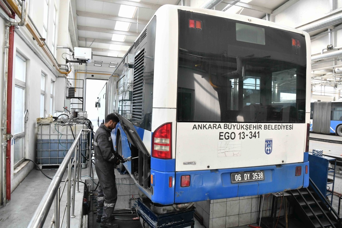 EGO OTOBÜSLERİ KIŞA HAZIR