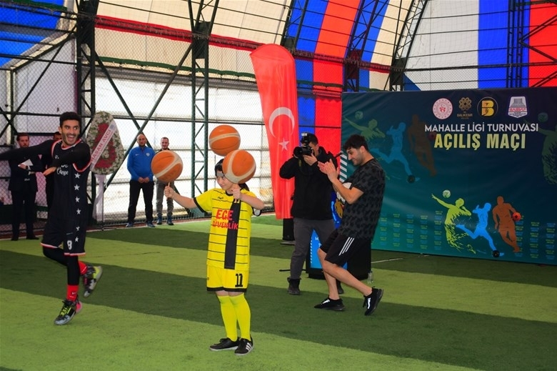 MAHALLE LİGİ TURNUVASI BAŞLADI