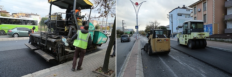 Gebze Yeni Bağdat Caddesi konforlu ulaşıma kavuşması için çalışıyor