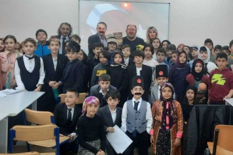 Bursa Orhangazi'de gazeteci-yazar Değirmen'den 'Milli Mücadele' dersi verildi