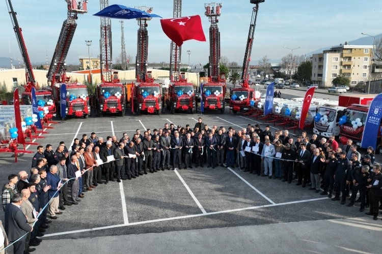 Bursa İtfaiyesi'ne yeni araç takviyesi