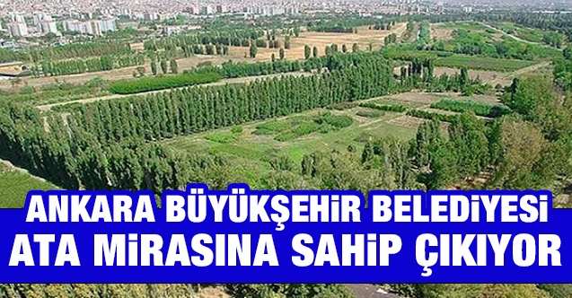 Büyükşehir Belediyesi, Mustafa Kemal Atatürk’ün mirasına sahip çıkıyor.