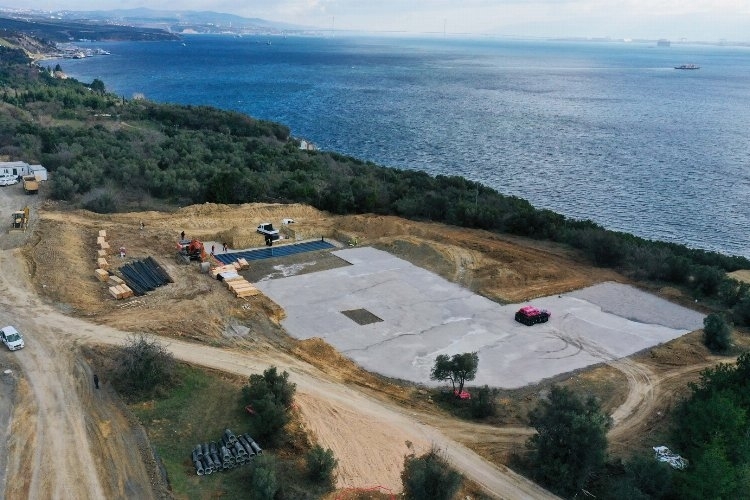 Darıca Millet Bahçesi 3. etap çalışmaları devam ediyor.