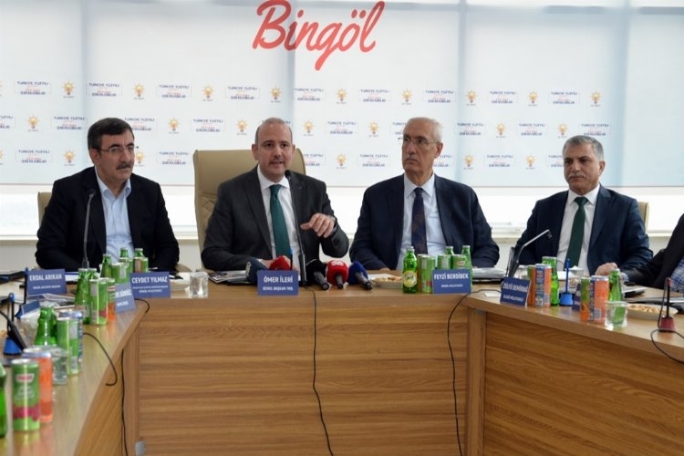 AK Parti Genel Başkan Yardımcısı Ömer İleri, Bingöl'de