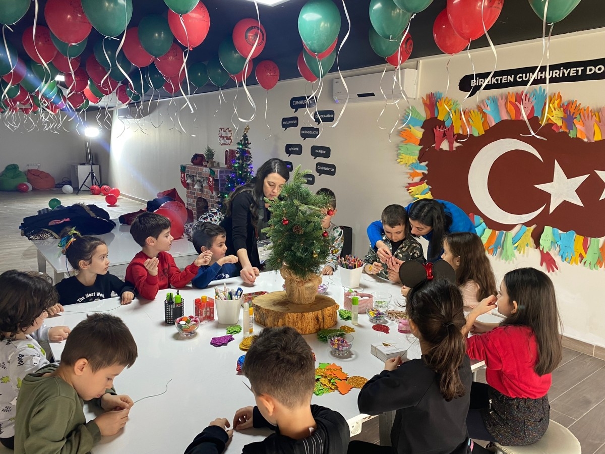 Edirne Kent Müzesi’nde Çocuklar için Yeni Yıl Atölyesi düzenlendi.