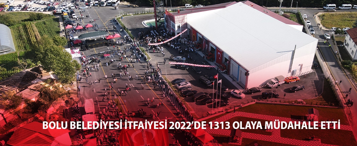 Bolu Belediyesi İtfaiye Müdürlüğü yoğun bir yılı daha geride bıraktı.