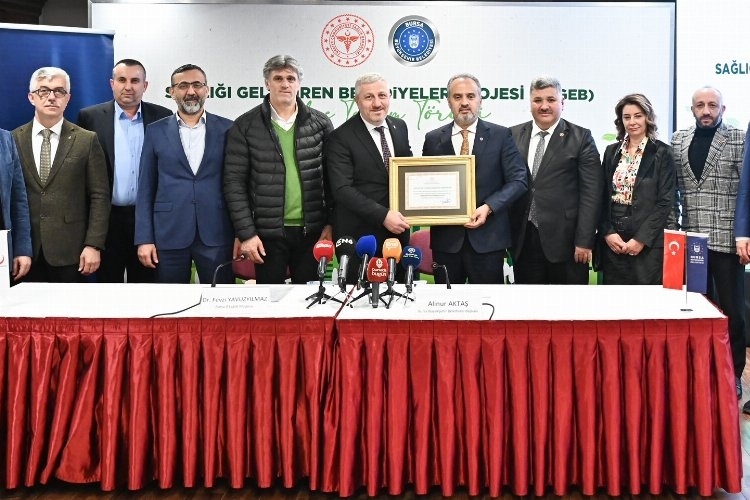 Sağlığı geliştiren ilk Büyükşehir 'Bursa'