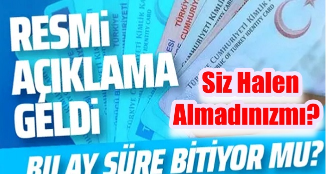 Yılbaşı Öncesi Yeni Kimlik Başvurularında Yoğunluk.Yeni Kimlik Kartını Nasıl Alacaksınız?