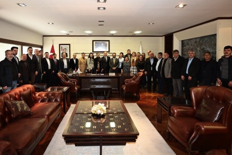 Başkan Osman Zolan’a ziyaret
