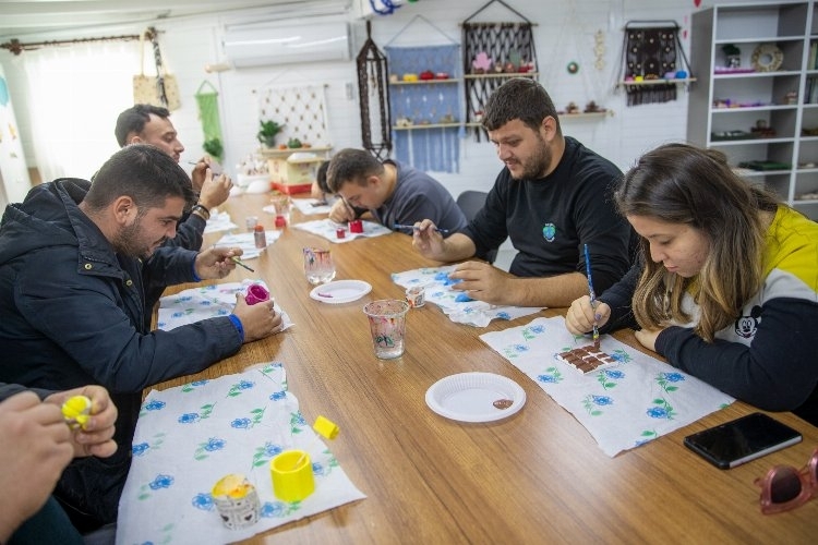 Mersin'de Özel bireyler yeni yıla hazır