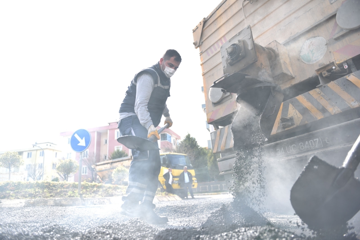 2022 Yılında Tuzla’da 54 Bin Ton Asfalt Serimi Yapıldı