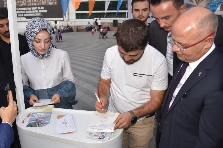 AK Parti'ye Bursa'dan 41 bini aşkın üye  kazandırıldı