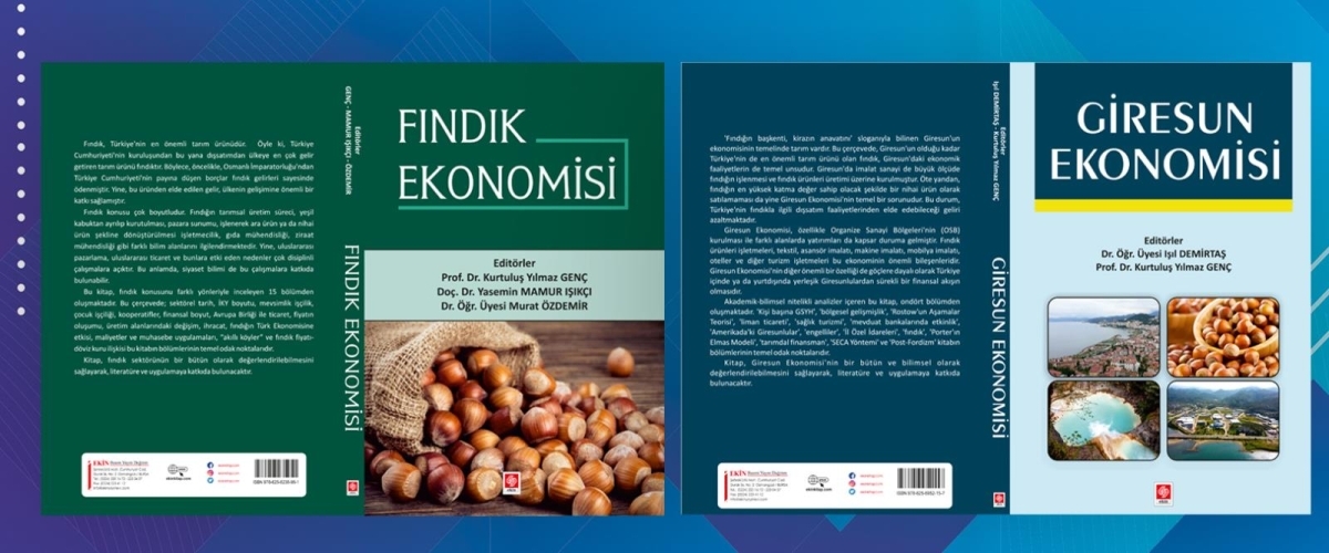 İktisadi ve İdari Bilimler Fakültesinden İki Yeni Kitap