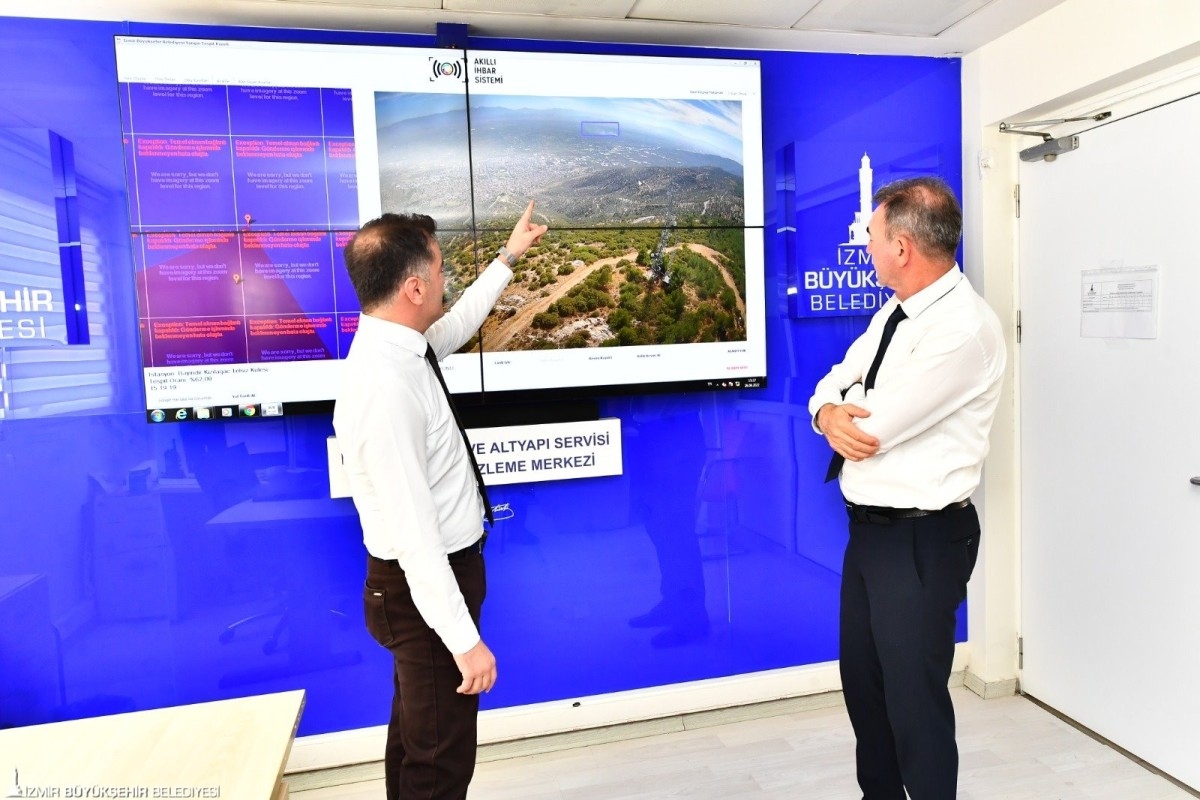 İzmir'de Akıllı İhbar Sistemi Dünyaya önerilen ilk proje oldu