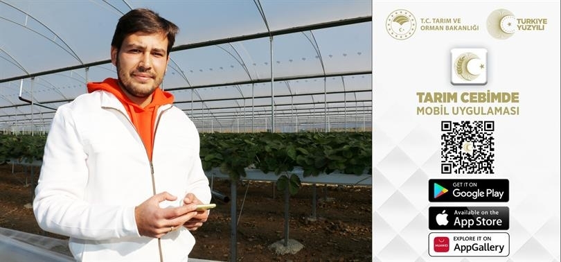 Ksa Süre'de Yaygınlaşan,Tarım Cebimde Uygulaması Üreticiden İlgi Gördü