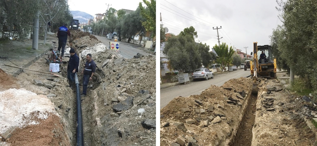 MUSKİ, Yatağan’da içme suyu çalışmaları gelişme