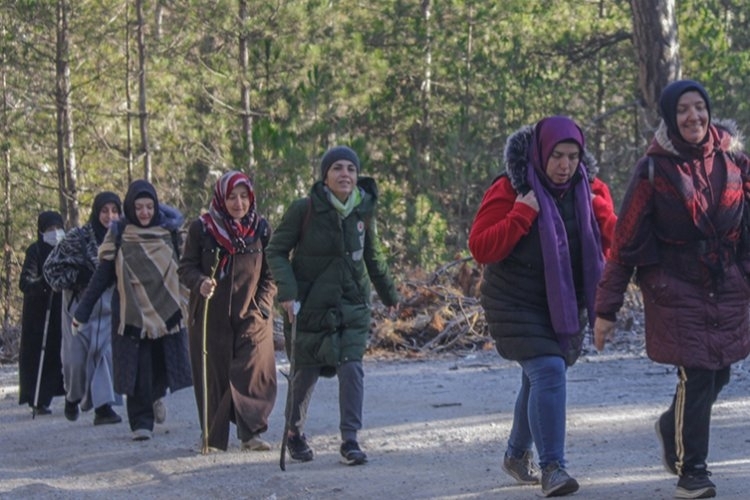Kütahya'da doğa yürüyüşleri devam ediyor