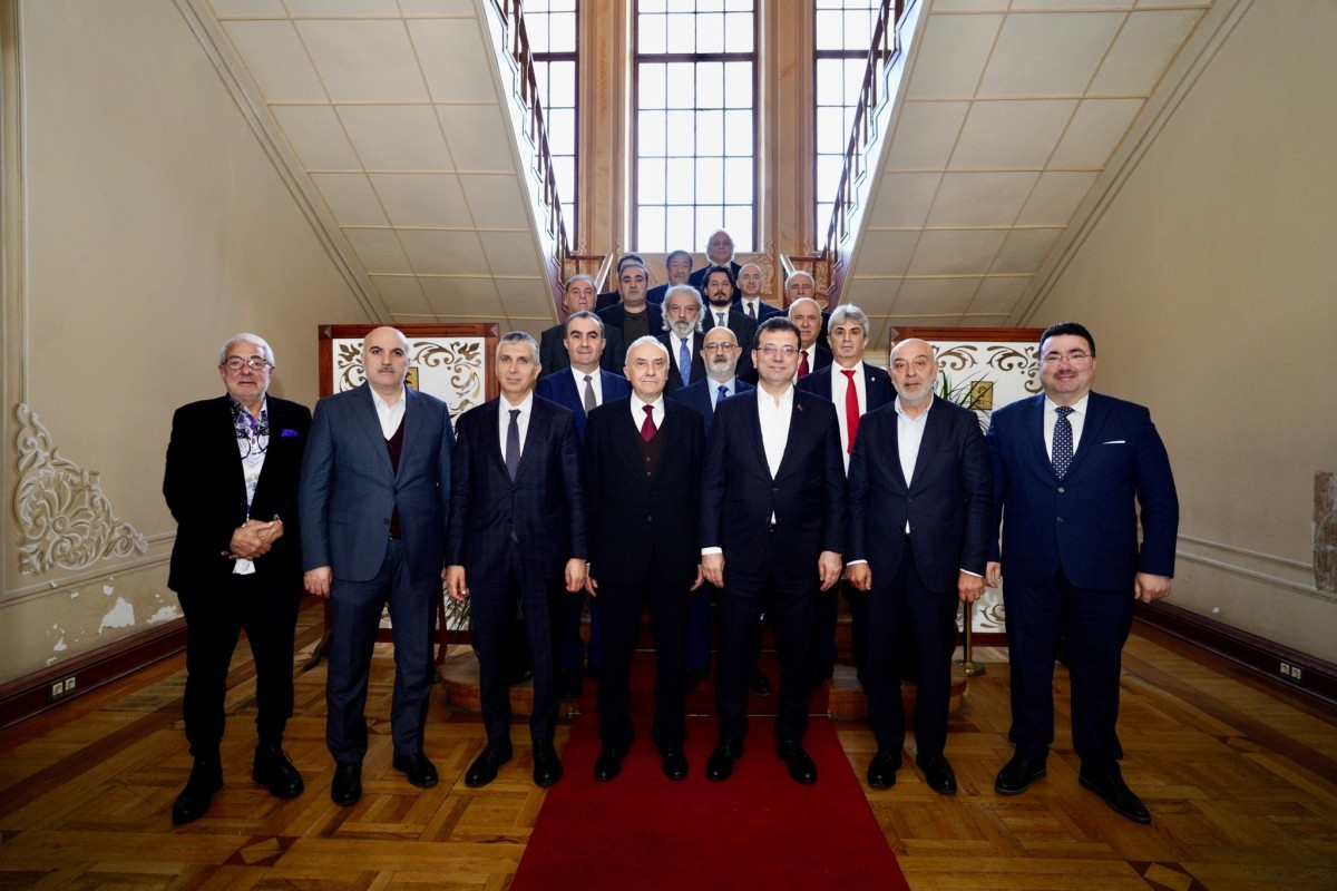 EKREM  İMAMOĞLU’NA DESTEK ZİYARETİ