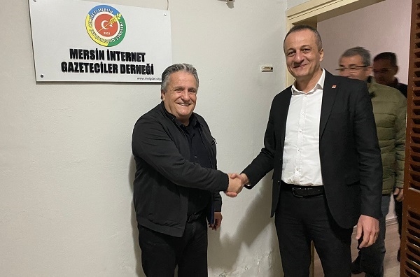 Ayağının tozuyla  MEİGDER’i ziyaret etti