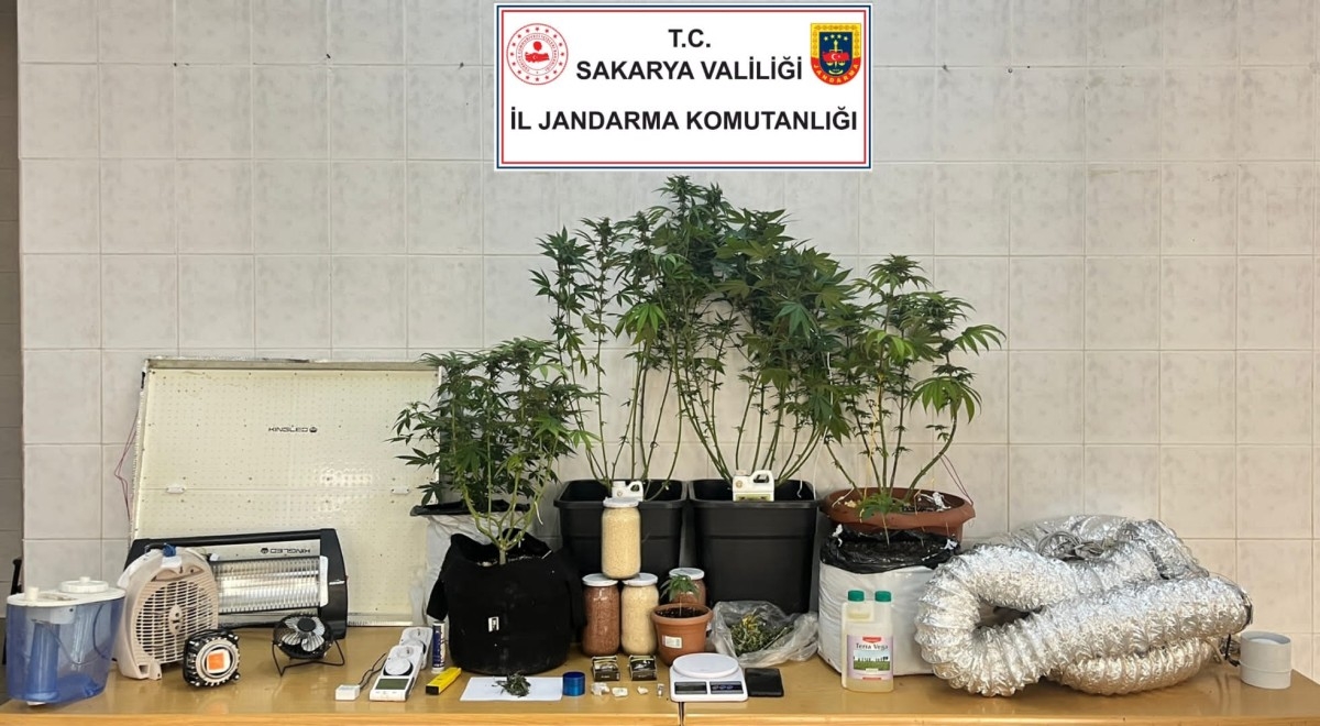 Hendek'te Uyuşturucu operasyonu