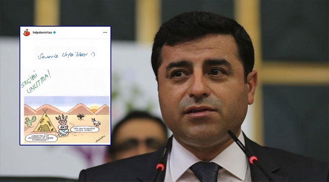 Selahattin Demirtaş'ın Instagramda Urfa Paylaşımı