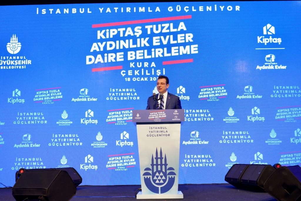 KİPTAŞ Tuzla Aydınlık Evleri sözleşme tarihinden 1 yıl önce tamamladı.