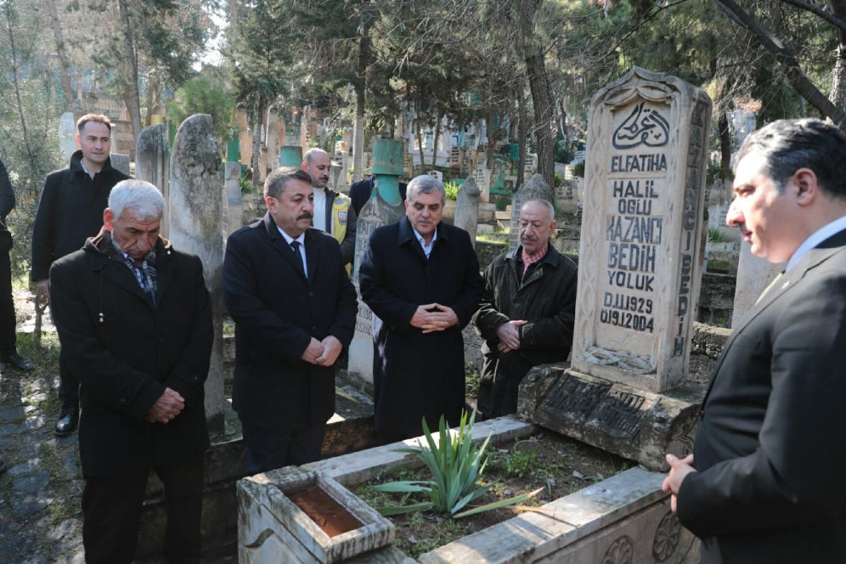 Şanlıurfa'da Kazancı Bedih Kabri Başında Anıldı