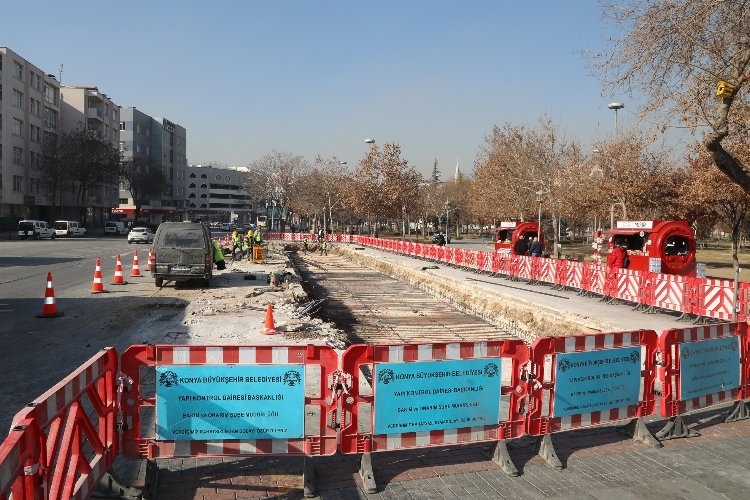 Konya'da ulaşım durakları 'kapalı' hale getirilecek