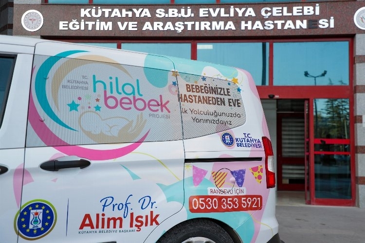 Kütahya ''Hilal Bebek Taksi' Uygulamasına Başladı.