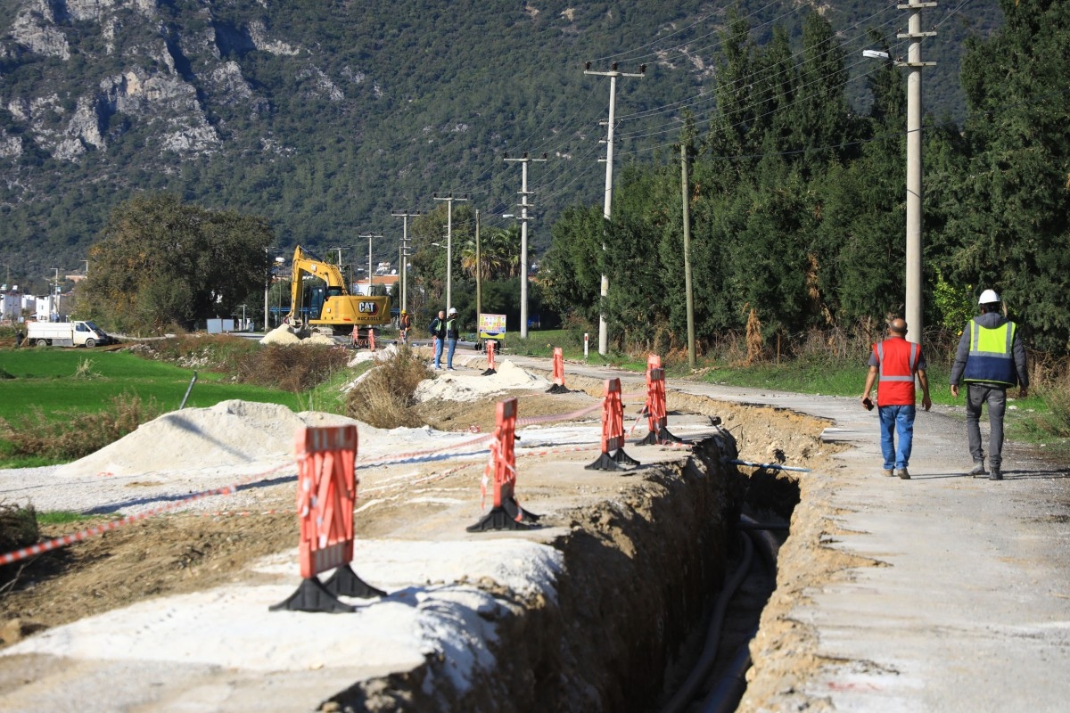 Büyükşehir,İçme Suyu Projesinin 16 Bin Metrelik Kısımını Tamamladı