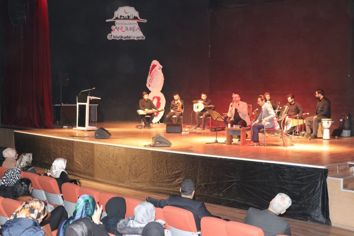 Peygamberler Şehri Şanlıurfa’da Regaip Kandili Dolayısıyla Tasavvuf Konseri Verildi