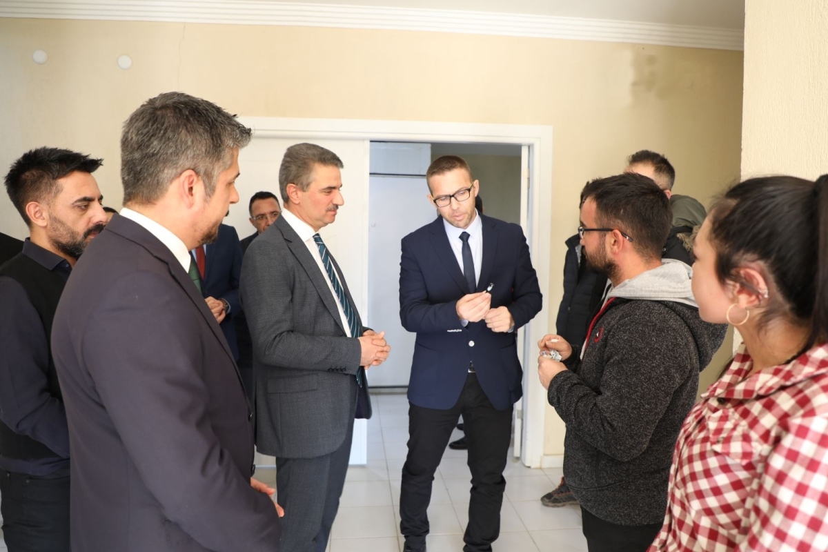 Vali Baruş GÜLAB’ı Ziyaret Etti