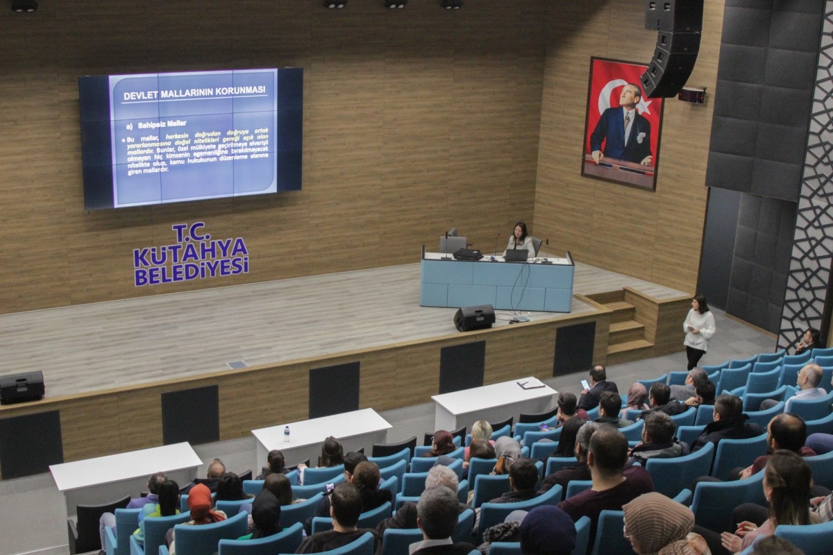 KÜTAHYA'DA PERSONELE  TASARRUF ZAMANI EĞİTİMİ