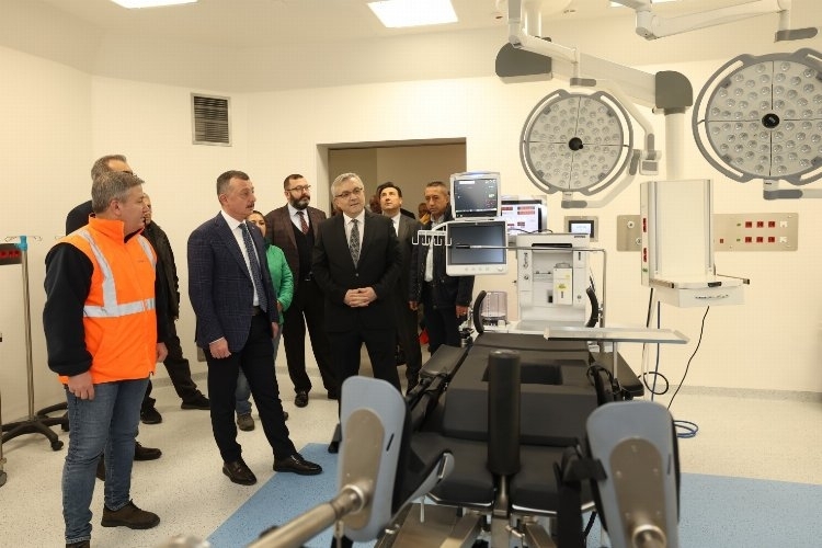 Başkan Büyükakın'dan Kocaeli Şehir Hastanesi'ne inceleme