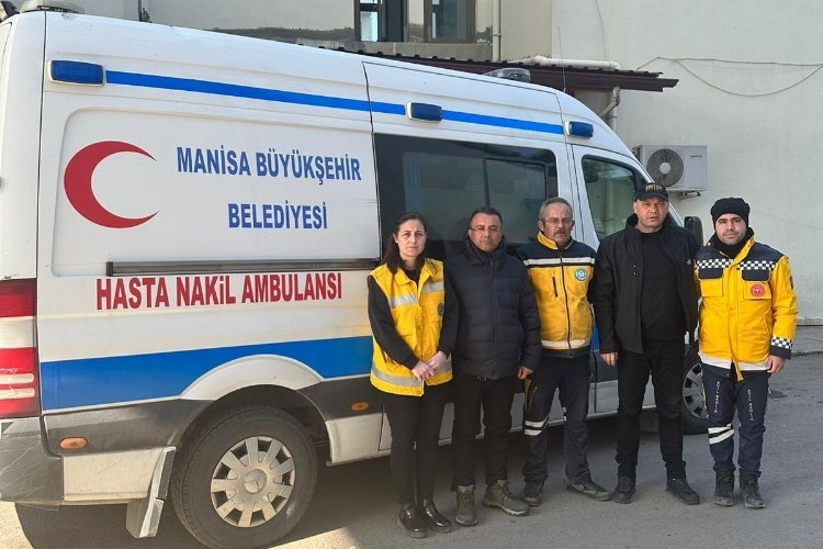Depremzedelerin Manisa hizmetinde