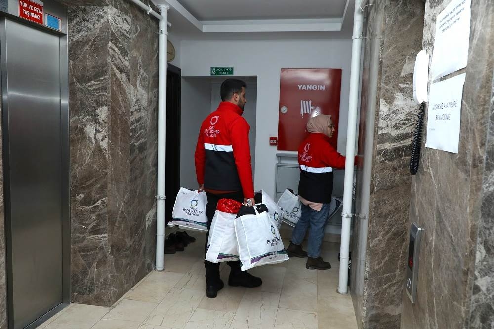 ORDU BÜYÜKŞEHİR GELEN DEPREMZEDELER İÇİN SEFERBER