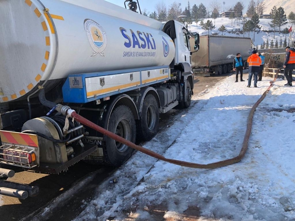 SASKİ'DEN  AFET BÖLGESİNE ALT YAPI DESTEĞİ