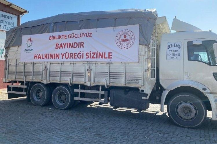İzmir Bayındır tek yürek oldu