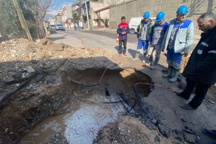 KASKİ deprem bölgesinde çalışmalarına devam ediyor