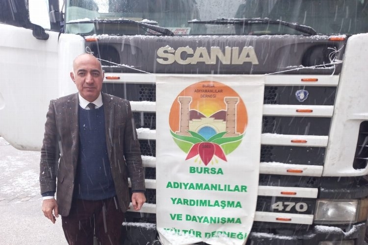 Adıyaman'a Bursa'dan yardım köprüsü