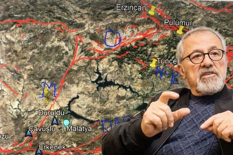 DEPREM OLACAKMI.? Prof. Dr. Naci Görür: Elazığ'da büyük depremler 