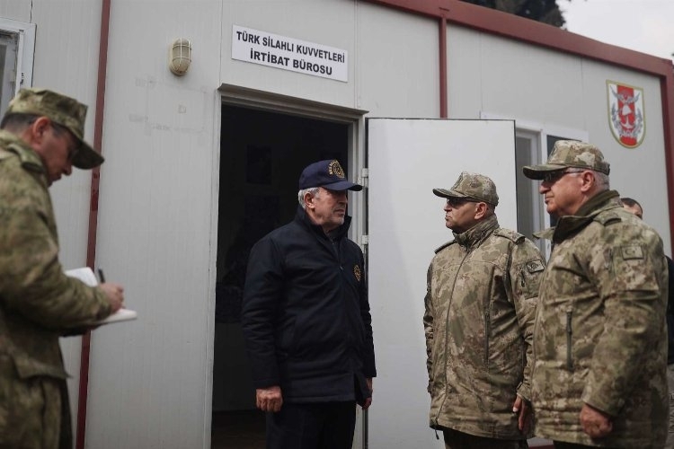 Bakan Akar, Asrın Felaketi Hatay'da