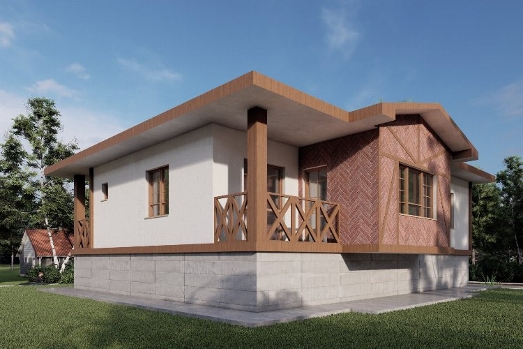 Bakan Kurum:Yapılacak 'Köy Evi' modellerini paylaştı