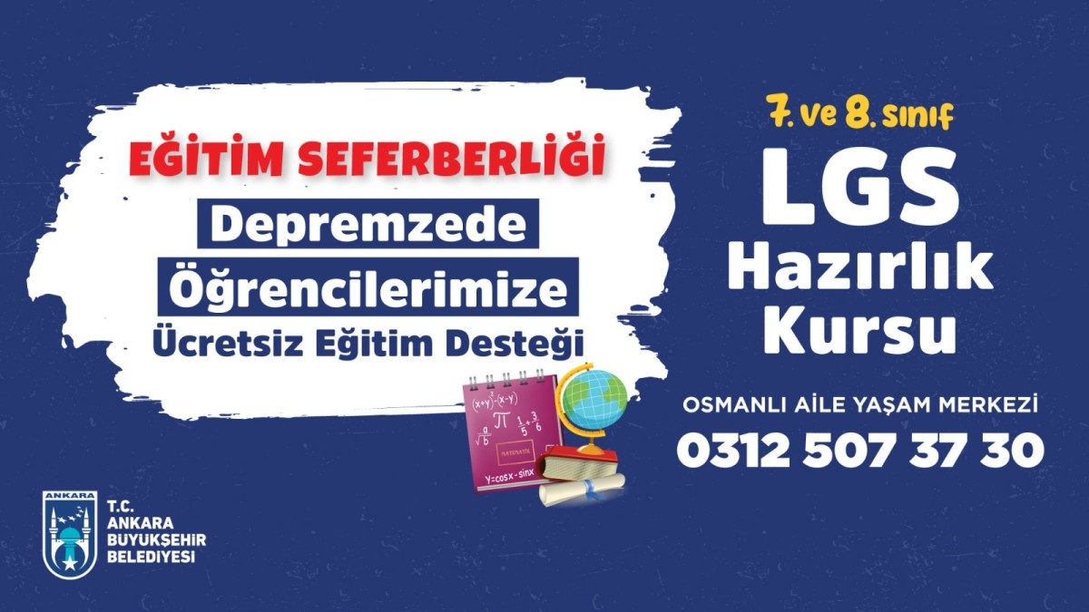 BÜYÜKŞEHİRDEN DEPREMZEDE ÖĞRENCİLER İÇİN EĞİTİM SEFERBERLİĞİ
