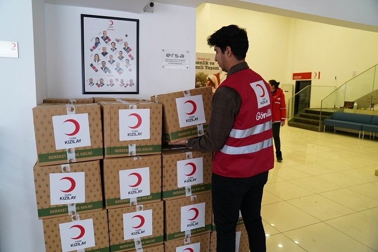 Kızılay'dan destek