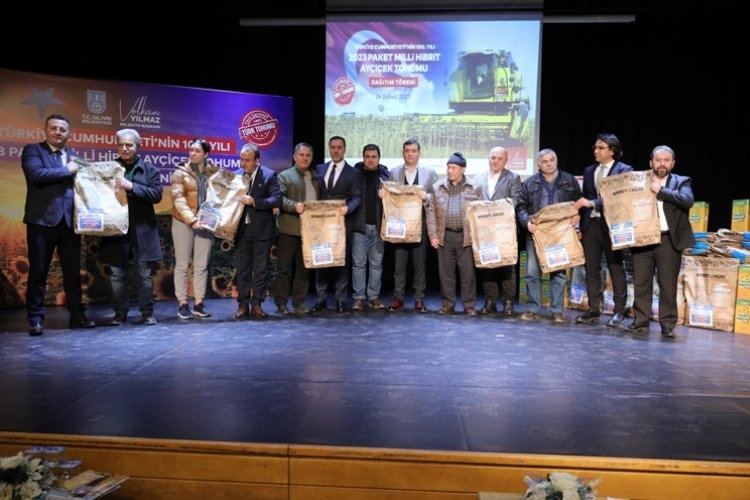 Milli ayçiçek atağı Silivri'de başladı