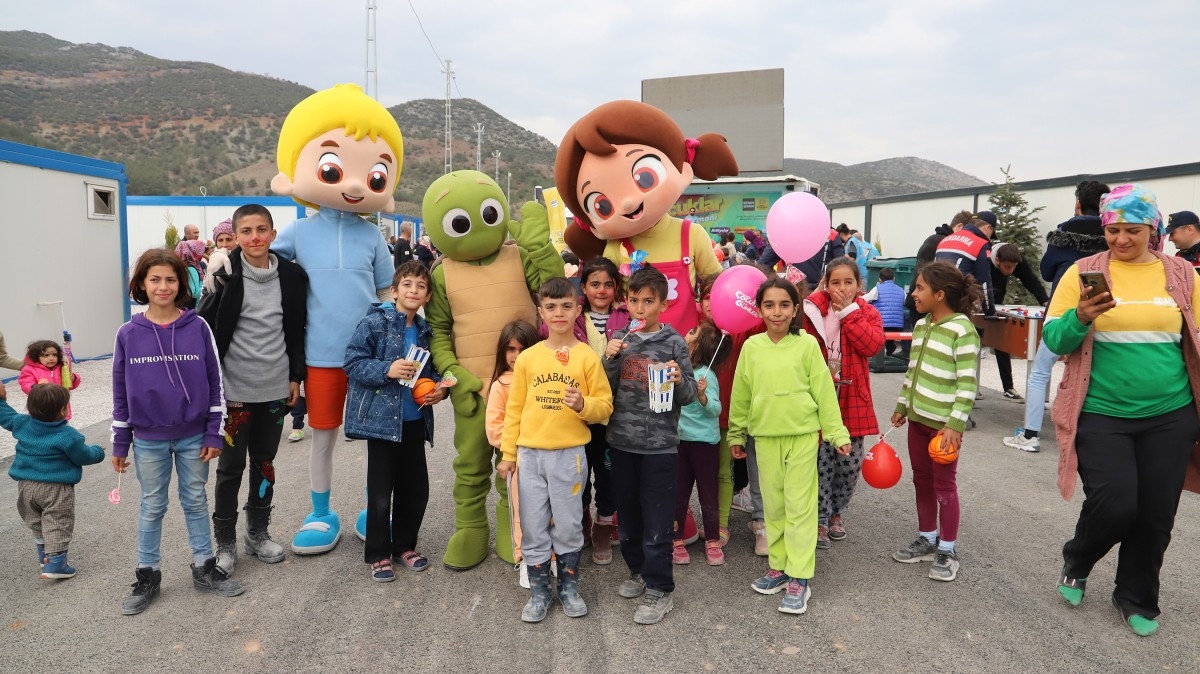 11 İlde Konya Büyükşehir Depremzede Çocuklara Özel Etkinlikler Başlattı