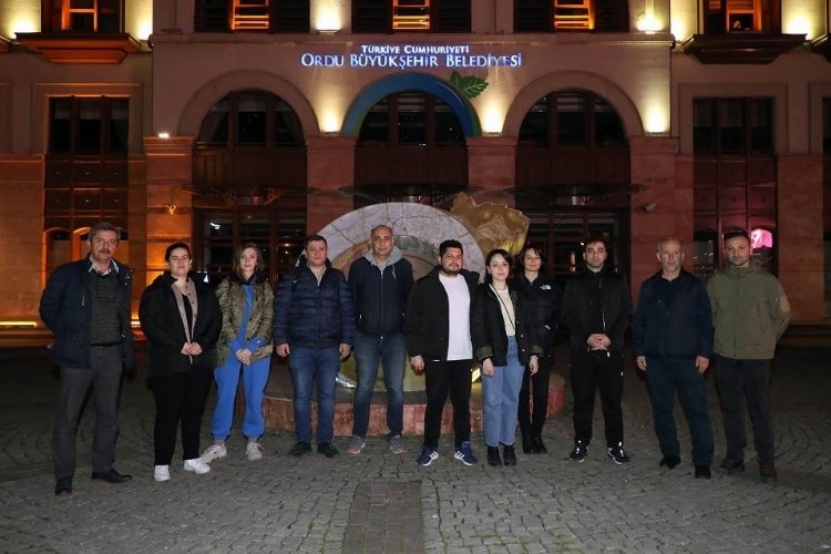 Hatay’a Ordu'dan 27 kişilik teknik ekip