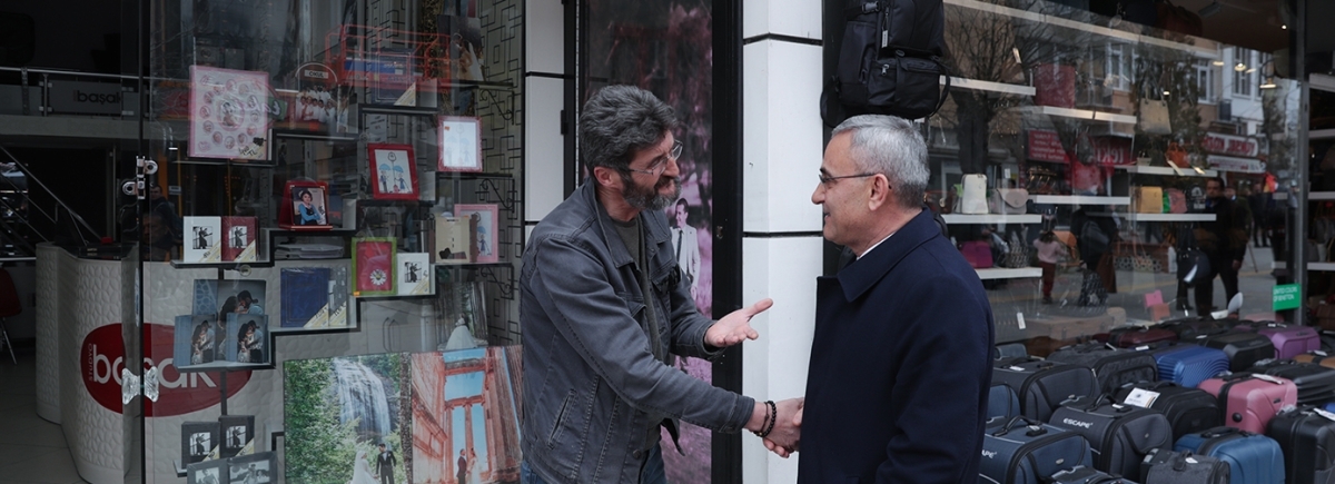 BAŞKANIMIZ IŞIK’TAN ESNAF ZİYARETİ